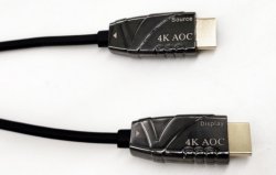 画像2: 光ファイバーHDMIケーブル(AOC) 4K/8K HDR対応　最大300m
