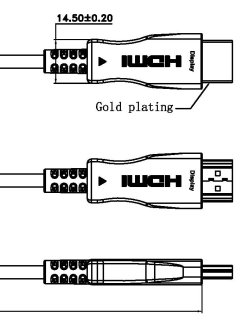 画像4: 光ファイバーHDMIケーブル 4K,ARC対応　HDMI2.0 HDCP2.2 