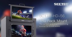 画像3: 17.3"IPS ハイビジョンラックマウントモニター　HDMI,SDI,DVI入力