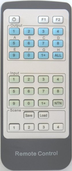 画像4: HDMIマトリックススイッチ 8:8 4K対応 多機能リモコン ラック対応