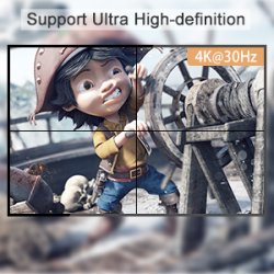 画像3: ビデオウォールコントローラ4出力/4:4マトリクス高速シームレス切替複合機