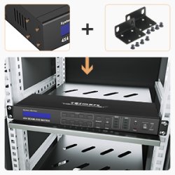 画像9: ビデオウォールコントローラ4出力/4:4マトリクス高速シームレス切替複合機