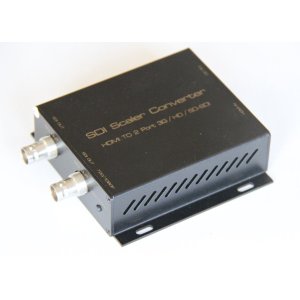 画像: HDMI-SDI変換器 3G対応　2系統出力　解像度変換可