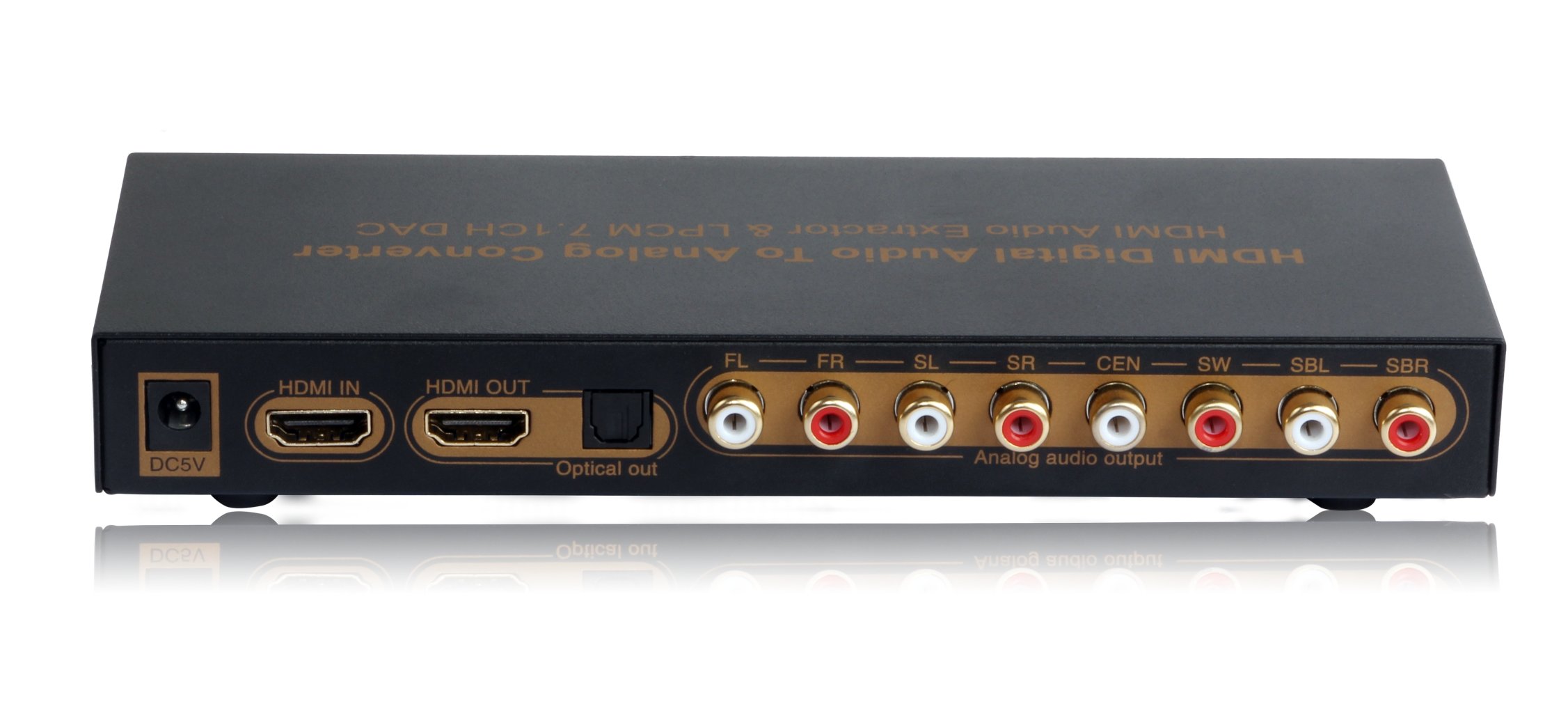 画像2: HDMI デジタルオーディオ分離 7.1ch　アナログ出力