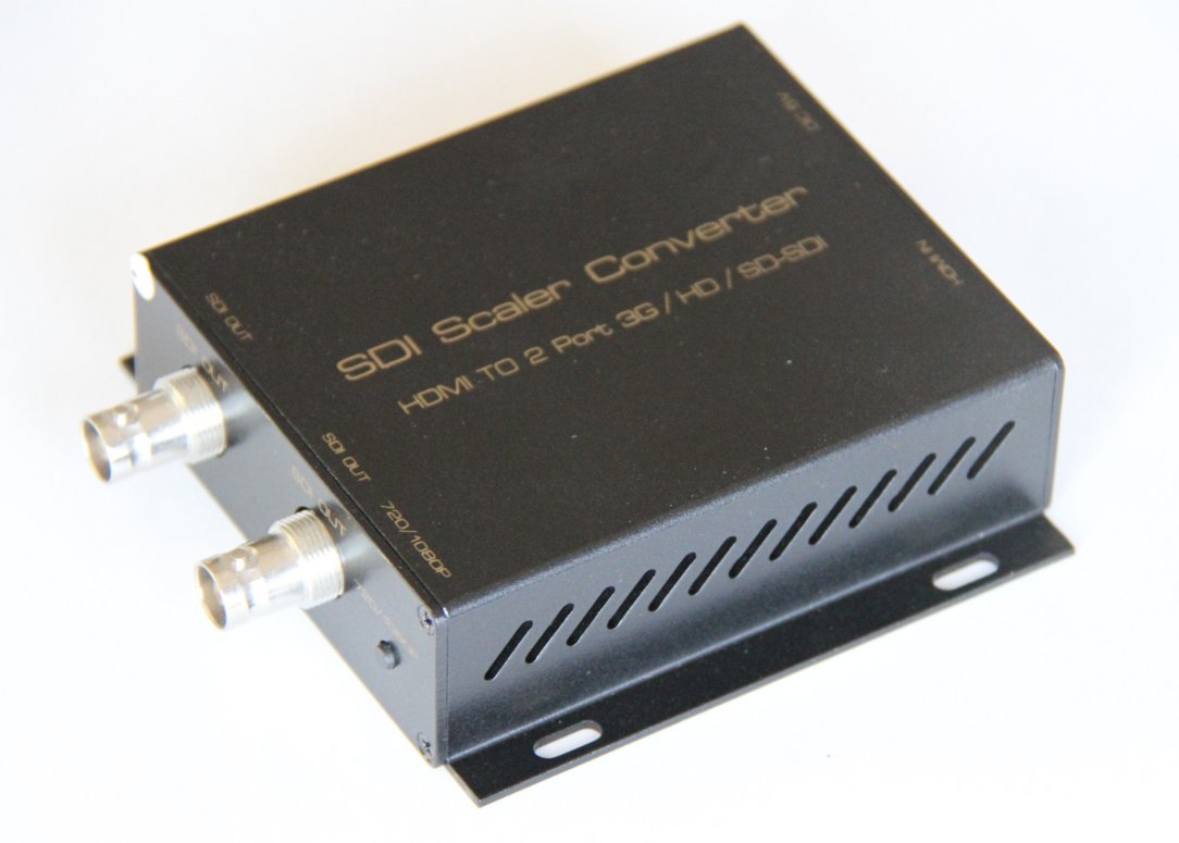 画像1: HDMI-SDI変換器 3G対応　2系統出力　解像度変換可