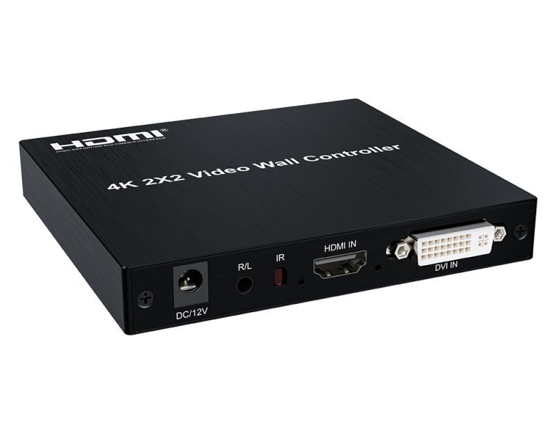 100%新品人気SALEASHATA 2x2 ビデオウォールコントローラー HDMI プロジェクター