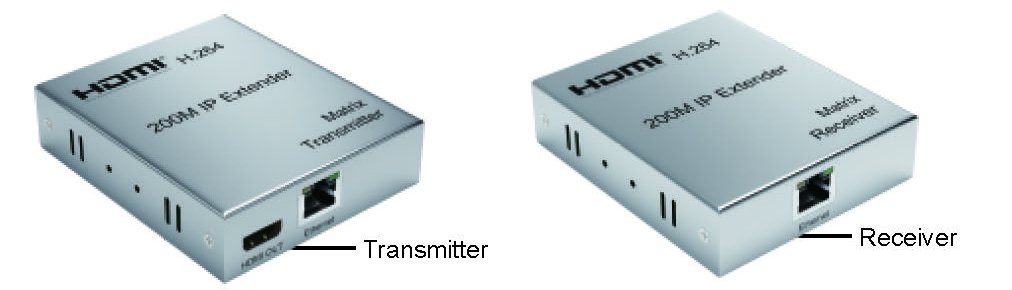HDMI 延長 最大200m TCP/IP式 多対多分配可能 [ beEX200m-Multi ]